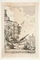 NILUS ALITER, uit Sculpturae Veteris Admirata