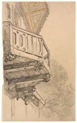 Een vleugel van H.C. Aggersborgs villa in Classens Have