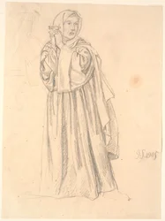 Staande vrouw