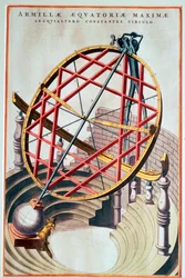 De equatoriale armillarium van Tycho Brahe, 16e eeuw