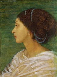 Hoofd van een mulattin, 1861