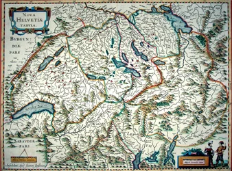 Nieuwe Kaart van Zwitserland