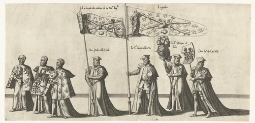 Deel van de optocht, nr. 3 en 4