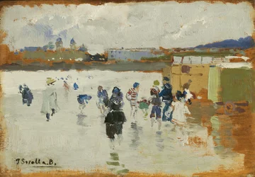 La Concha Strand, San Sebastián, 1906