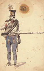 Soldaat van de Hongaarse Infanterie, 1835-1849
