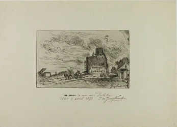 Sloop van de Rue des Francs-Bourgeois Saint Marcel