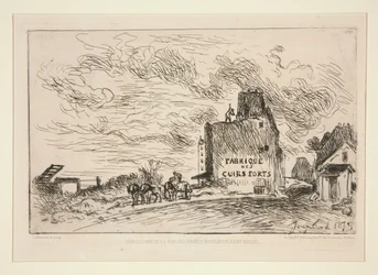 Sloopwerkzaamheden aan de Rue des Francs-Bourgeois Saint-Marcel