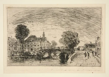 De brug over het kanaal