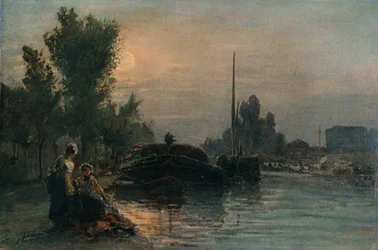 Maanlicht, ca. 1870