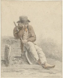 Rustende werkman