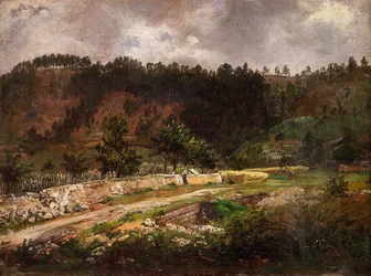 Weg bij Pillnitz