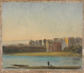 Uitzicht over de Elbe