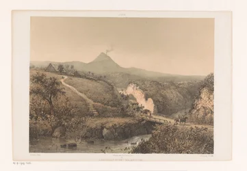 Landschap in de buurt van Malang