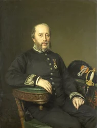 Gerard Johan Verloren van Themaat (1809-90). Lid van de Gedeputeerde Staten van Utrecht