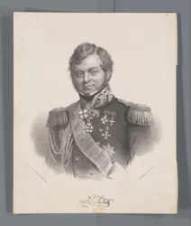 Portret van Julius Constantijn Rijk