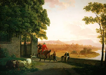 Landschap van de omgeving van Bern