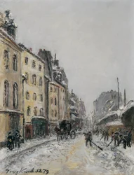 Rue du Faubourg-Saint-Jacques in Parijs
