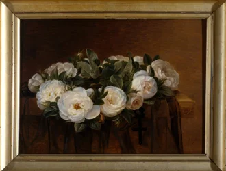 J.L. Jensen, Krans van witte rozen