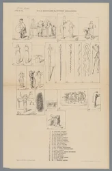 Spotprent op de hervorming van de rechterlijke organisatie, 1873