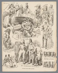 Spotprent op de opening van de Staten-Generaal, 1870
