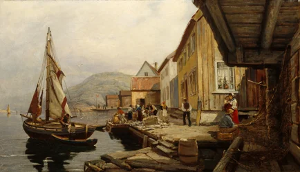 Landschap van Svinør