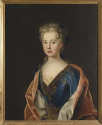 Portret van prinses Anna Leszczynska (1699-1717), door Starbus, Johan (1679-1724)