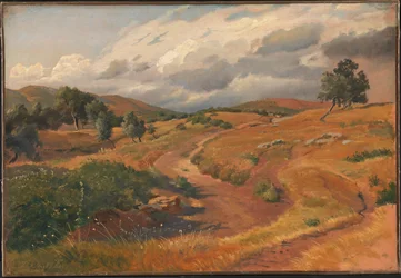 Landschap bij Tivoli, Italië