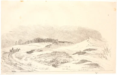 Winterlandschap in de stijl van Noord-Seeland