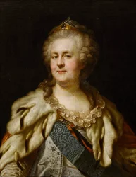 Portret van Keizerin Catharina II