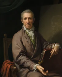 Zelfportret aan de ezel