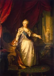 Portret van keizerin Catharina II.