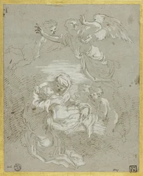 Madonna en Kind met Engelen
