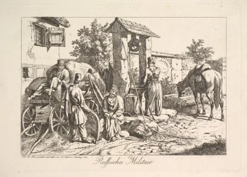 Kozak bij de bron
