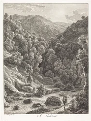 In Subiaco (nabij Subiaco)