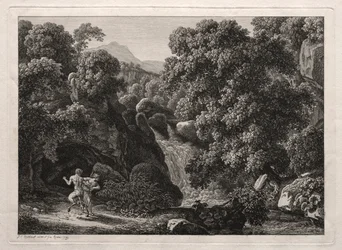 Heroïsch Landschap: De Sater en de Nimf, 1799