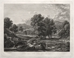 Heroïsch Landschap: De Dans van de Herder op de Brug