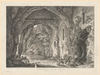 Landschap - In de villa van Maecenas in Tivoli