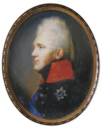 Portret van Keizer Alexander I 1777-1825