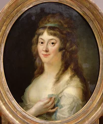 Madame Jeanne-Marie Roland de la Platiere (geboren Philippon) (1756-93) 1792