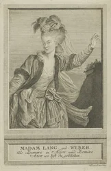 Aloisia Lange, née Weber 1760-1839 als Zemire, 1784