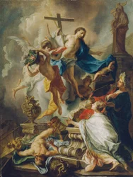 Overwinning van het christendom op het heidendom