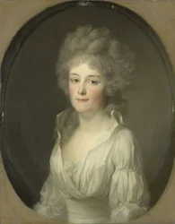 Portret van Johanna Ferdinanda van Collen, vrouw van Salomon Rendorp