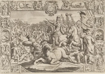 Allegorie op Urbanus VIII, Paus (Maffeo Barberini 1623-1644)