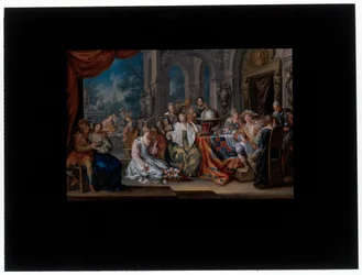 Allegorie van de vijf zintuigen