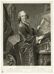 Portret van Jean Baptiste Massé