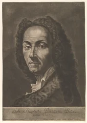 Portret van Giovanni Battista Piazzetta