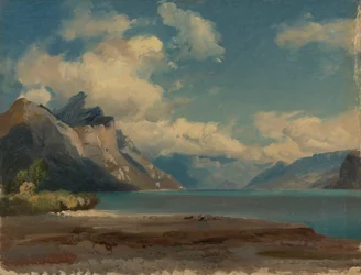 Bij Weesen aan de Walensee, Zwitserland