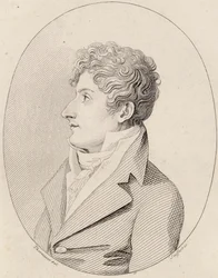Portret van de Componist Francesco Morlacchi 1784-1841, ca. 1820