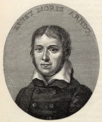 Portret van Ernst Moritz Arndt 1769-1860