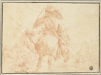 Soldaten te paard